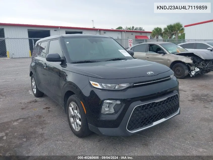 2020 Kia Soul S VIN: KNDJ23AU4L7119859 Lot: 40260605