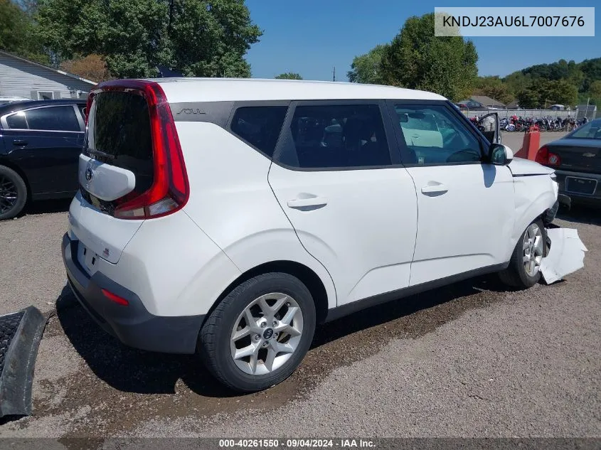 2020 Kia Soul S VIN: KNDJ23AU6L7007676 Lot: 40261550