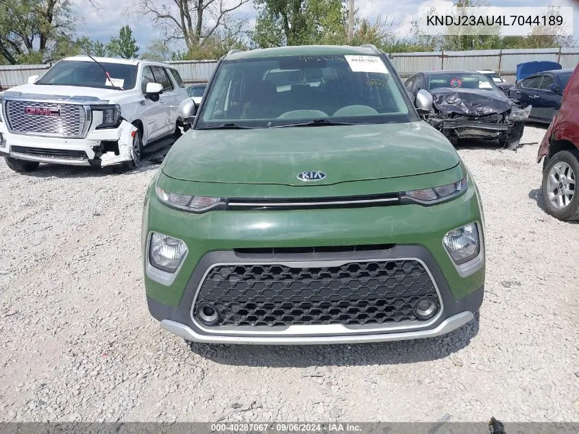 2020 Kia Soul X-Line VIN: KNDJ23AU4L7044189 Lot: 40287067