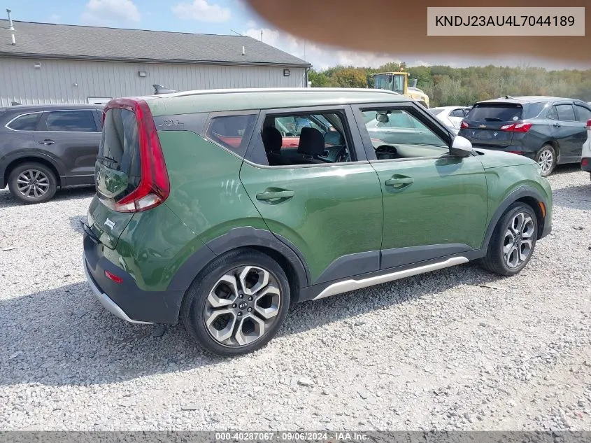 2020 Kia Soul X-Line VIN: KNDJ23AU4L7044189 Lot: 40287067