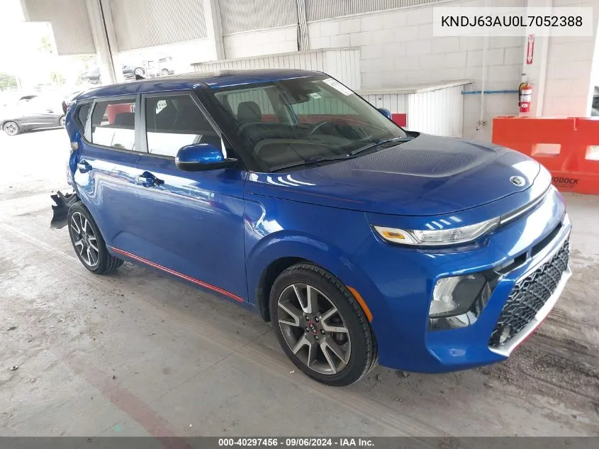 2020 Kia Soul Gt-Line VIN: KNDJ63AU0L7052388 Lot: 40297456