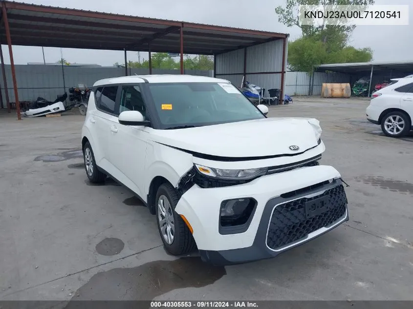 2020 Kia Soul Lx VIN: KNDJ23AU0L7120541 Lot: 40305553