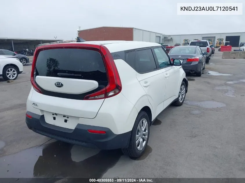 2020 Kia Soul Lx VIN: KNDJ23AU0L7120541 Lot: 40305553