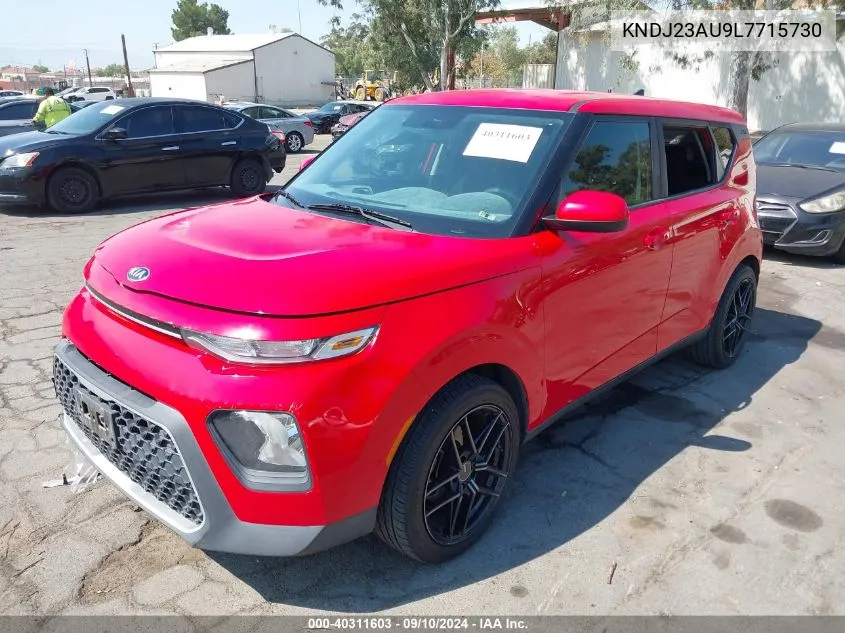 2020 Kia Soul Lx/X Line/S VIN: KNDJ23AU9L7715730 Lot: 40311603