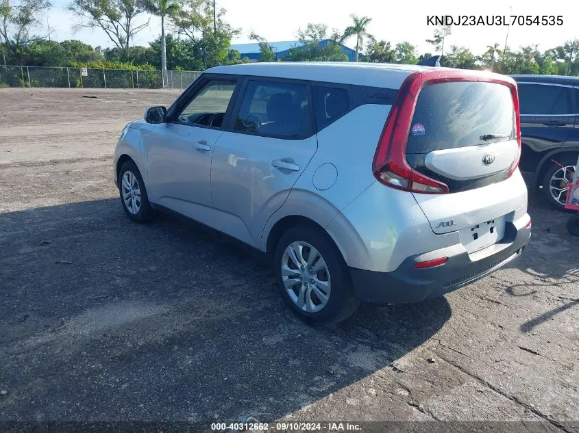 2020 Kia Soul Lx/X Line/S VIN: KNDJ23AU3L7054535 Lot: 40312652