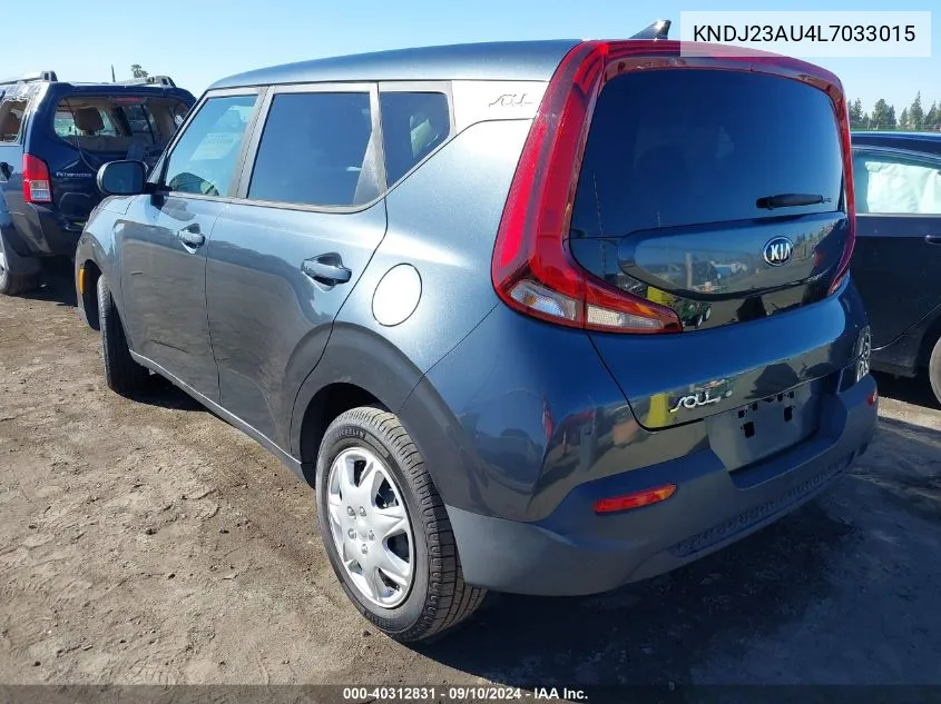 2020 Kia Soul Lx VIN: KNDJ23AU4L7033015 Lot: 40312831