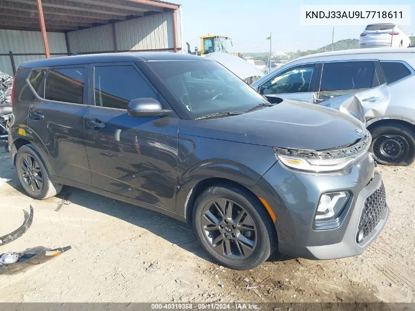 2020 Kia Soul Ex VIN: KNDJ33AU9L7718611 Lot: 40319358