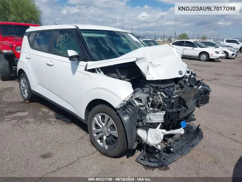 2020 Kia Soul Lx/X Line/S VIN: KNDJ23AU9L7017098 Lot: 40321740