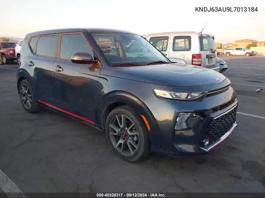 2020 Kia Soul Gt-Line VIN: KNDJ63AU9L7013184 Lot: 40326317