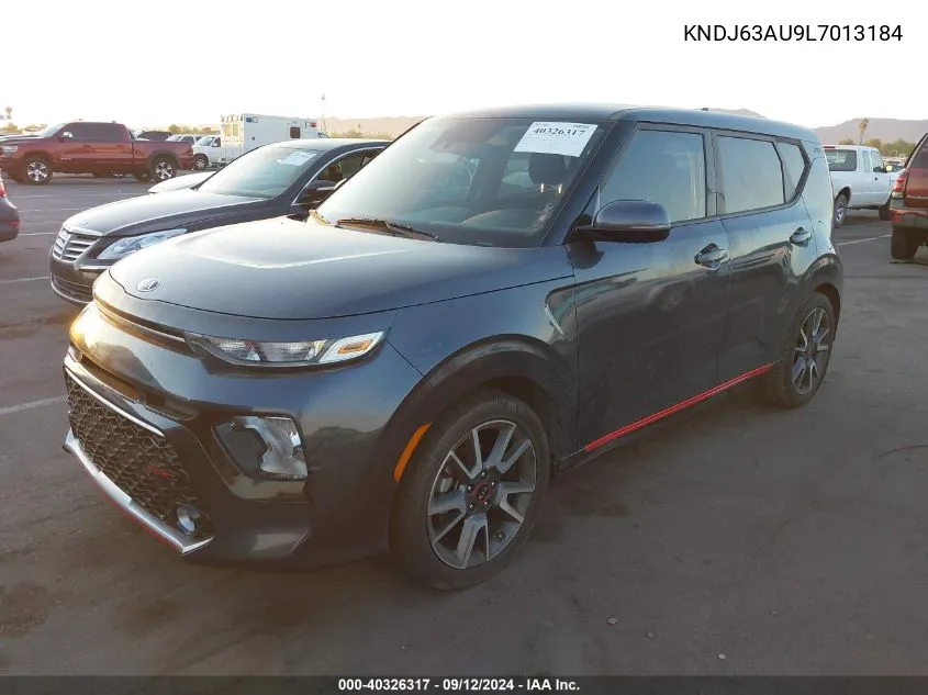 2020 Kia Soul Gt-Line VIN: KNDJ63AU9L7013184 Lot: 40326317