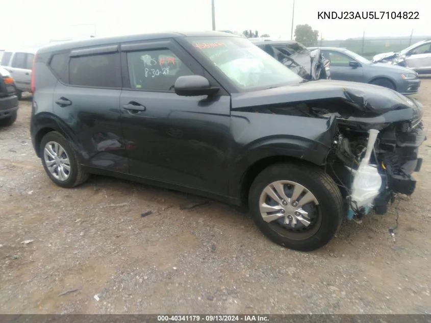 2020 Kia Soul Lx/X Line/S VIN: KNDJ23AU5L7104822 Lot: 40341179