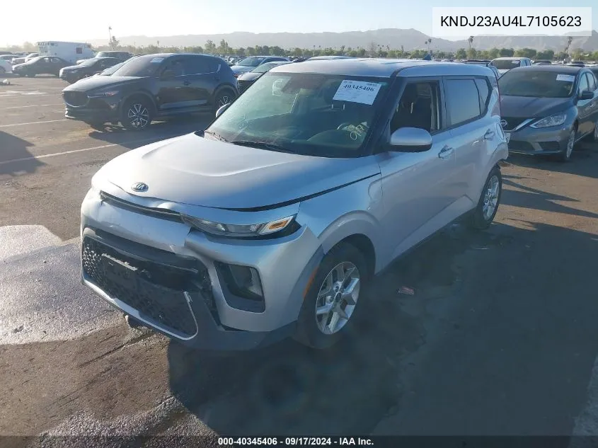 2020 Kia Soul Lx/X Line/S VIN: KNDJ23AU4L7105623 Lot: 40345406