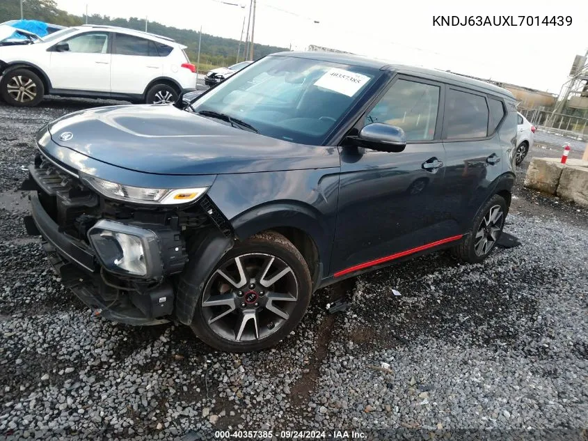 2020 Kia Soul Gt-Line VIN: KNDJ63AUXL7014439 Lot: 40357385