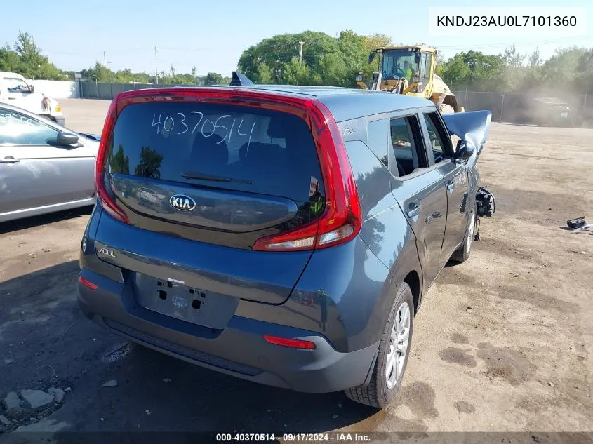 KNDJ23AU0L7101360 2020 Kia Soul Lx