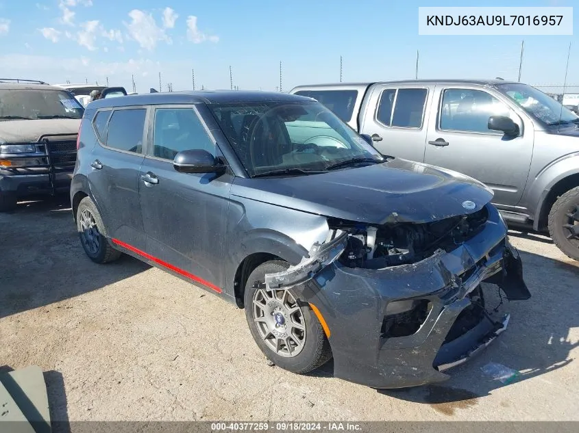 2020 Kia Soul Gt Line VIN: KNDJ63AU9L7016957 Lot: 40377259