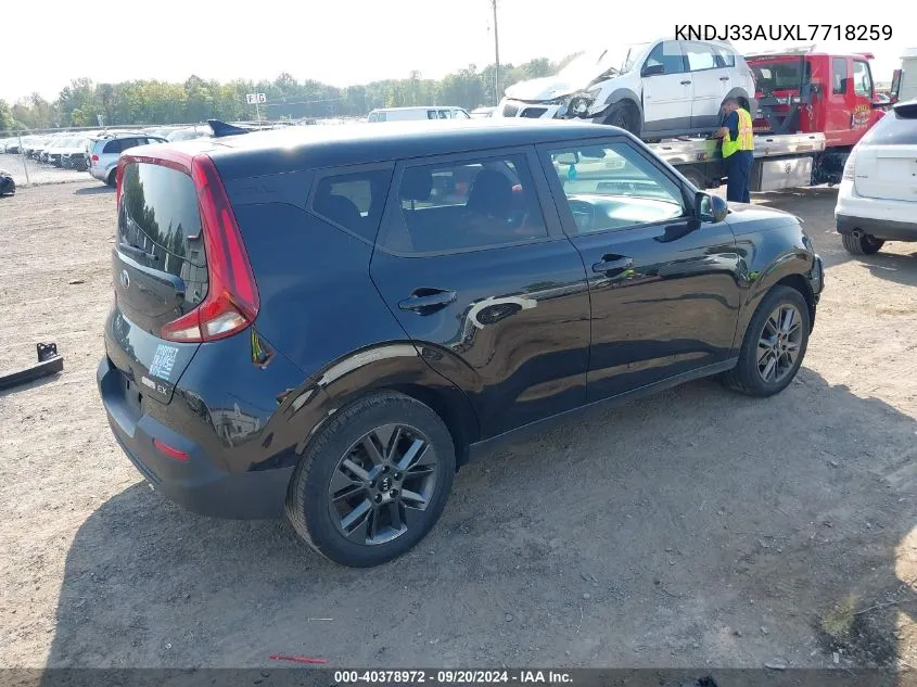 2020 Kia Soul Ex VIN: KNDJ33AUXL7718259 Lot: 40378972