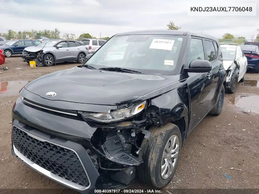 2020 Kia Soul Lx/X Line/S VIN: KNDJ23AUXL7706048 Lot: 40397917