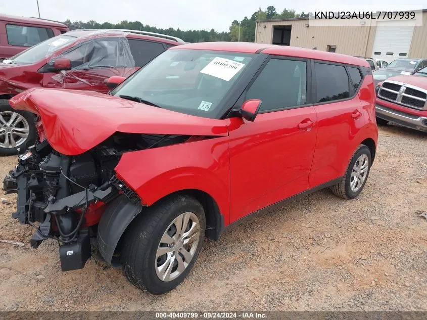 2020 Kia Soul Lx/X Line/S VIN: KNDJ23AU6L7707939 Lot: 40409799