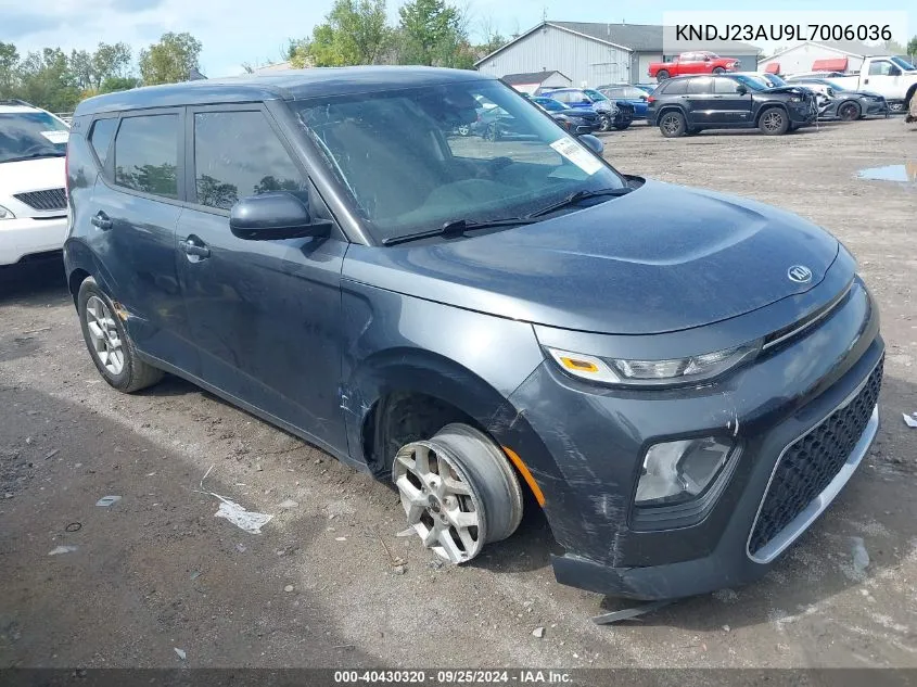 2020 Kia Soul S VIN: KNDJ23AU9L7006036 Lot: 40430320