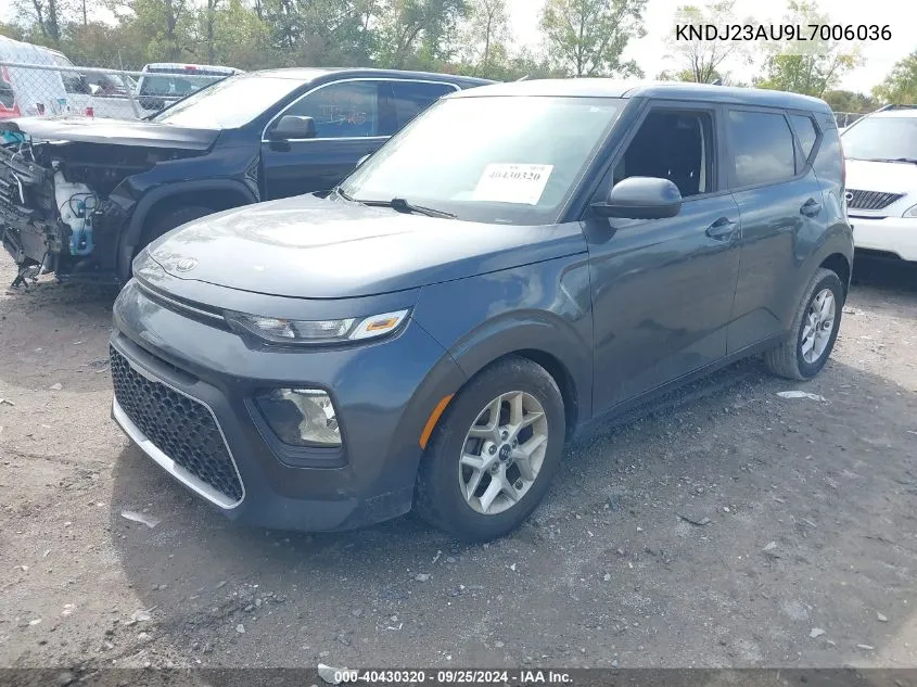 2020 Kia Soul S VIN: KNDJ23AU9L7006036 Lot: 40430320