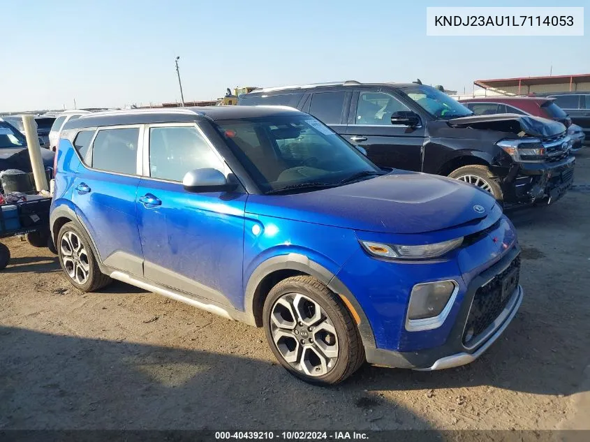 2020 Kia Soul X-Line VIN: KNDJ23AU1L7114053 Lot: 40439210