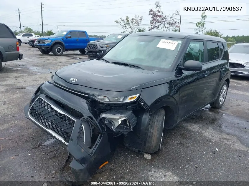 2020 Kia Soul Lx/X Line/S VIN: KNDJ22AU1L7090637 Lot: 40442081