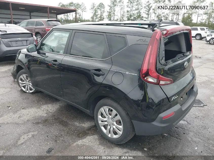 2020 Kia Soul Lx/X Line/S VIN: KNDJ22AU1L7090637 Lot: 40442081