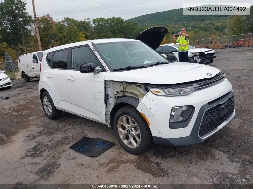 2020 Kia Soul S VIN: KNDJ23AU3L7004492 Lot: 40459818