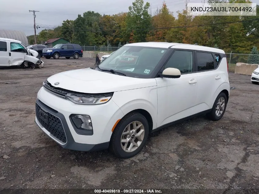 2020 Kia Soul S VIN: KNDJ23AU3L7004492 Lot: 40459818