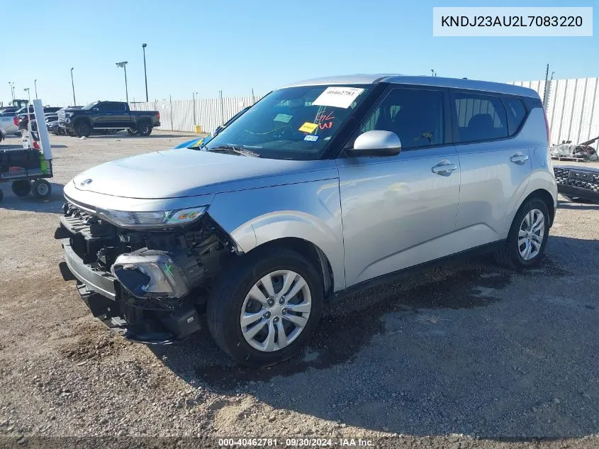 2020 Kia Soul Lx VIN: KNDJ23AU2L7083220 Lot: 40462781