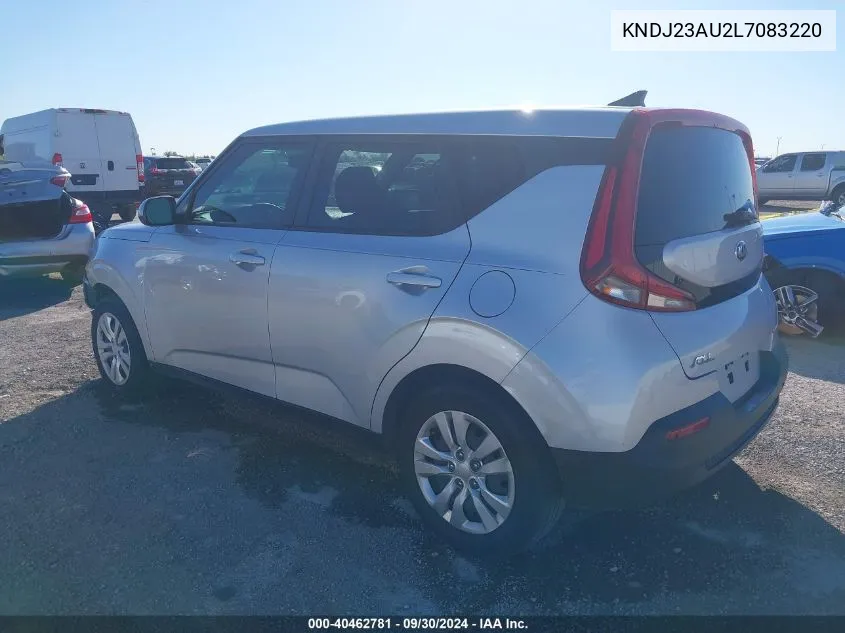 KNDJ23AU2L7083220 2020 Kia Soul Lx