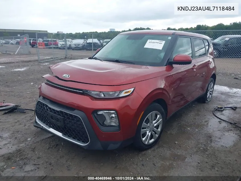 2020 Kia Soul Lx VIN: KNDJ23AU4L7118484 Lot: 40469946