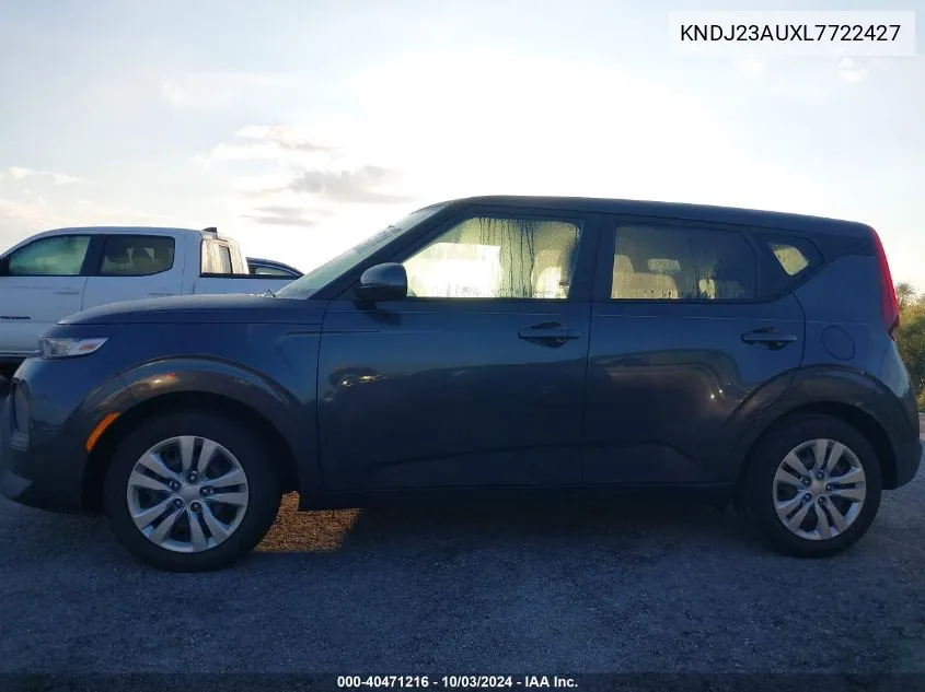 KNDJ23AUXL7722427 2020 Kia Soul Lx