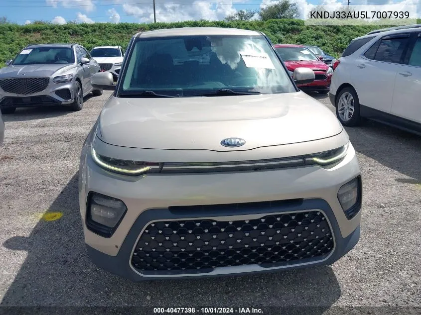 2020 Kia Soul Ex VIN: KNDJ33AU5L7007939 Lot: 40477398