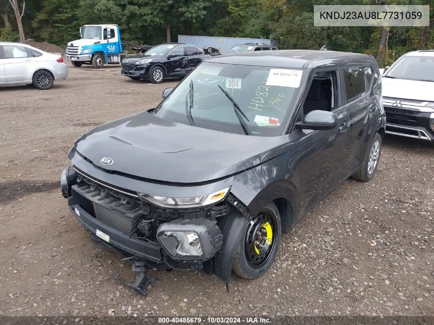 2020 Kia Soul Lx VIN: KNDJ23AU8L7731059 Lot: 40485679