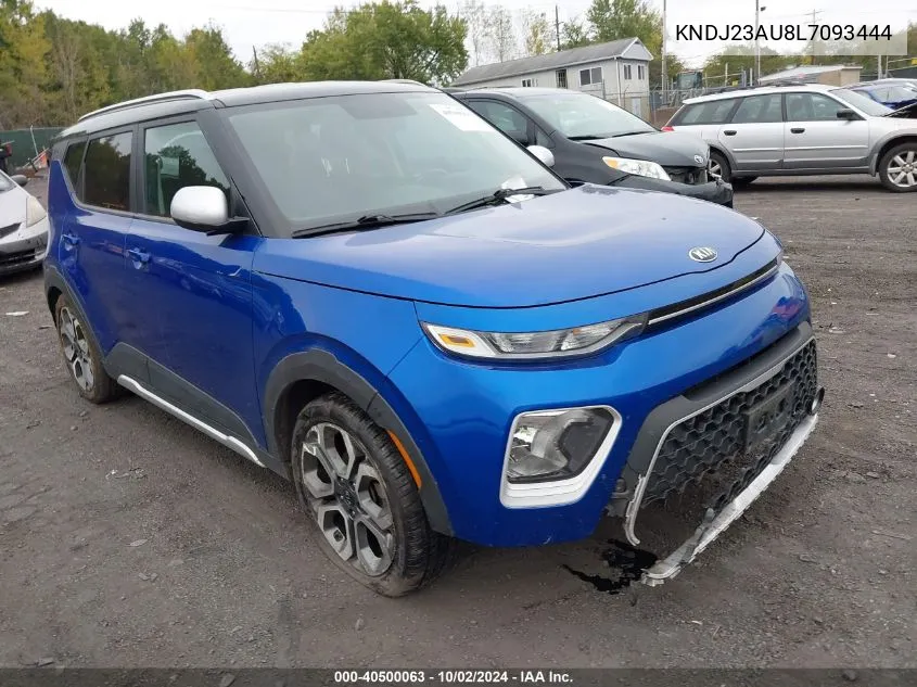 2020 Kia Soul X-Line VIN: KNDJ23AU8L7093444 Lot: 40500063