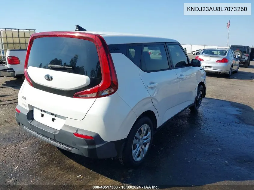 2020 Kia Soul Lx VIN: KNDJ23AU8L7073260 Lot: 40517303