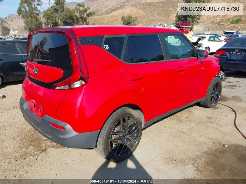 2020 Kia Soul Lx VIN: KNDJ23AU9L7715730 Lot: 40519181