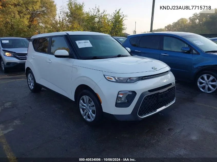 2020 Kia Soul Lx VIN: KNDJ23AU8L7715718 Lot: 40534006