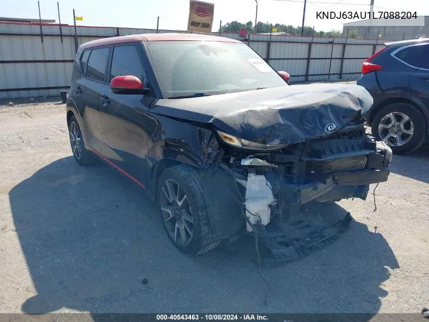 2020 Kia Soul Gt Line VIN: KNDJ63AU1L7088204 Lot: 40543463