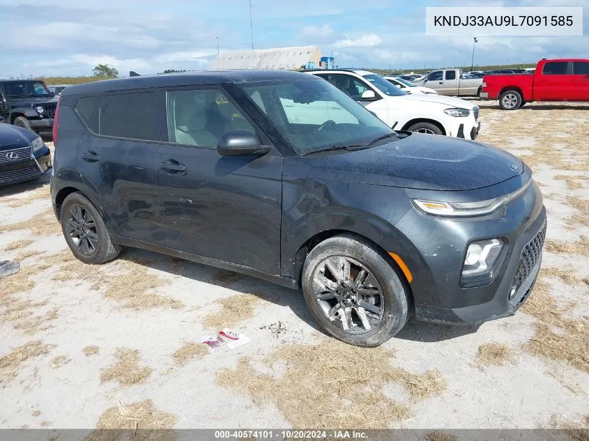 2020 Kia Soul Ex VIN: KNDJ33AU9L7091585 Lot: 40574101