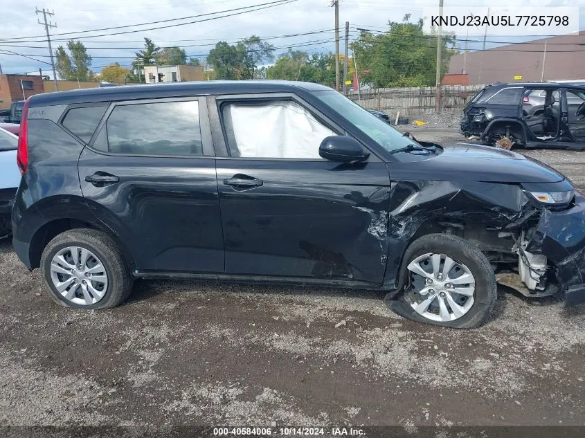 2020 Kia Soul Lx VIN: KNDJ23AU5L7725798 Lot: 40584006