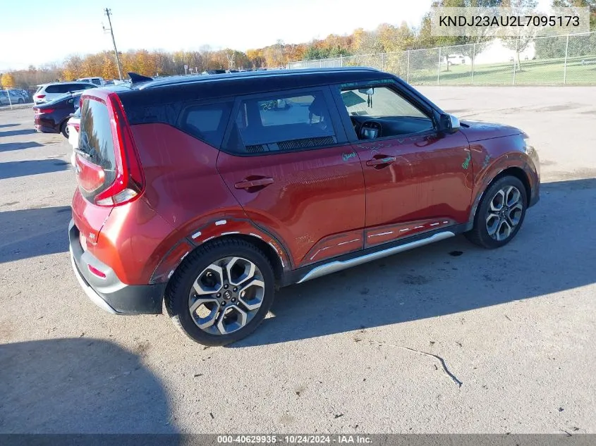 2020 Kia Soul X-Line VIN: KNDJ23AU2L7095173 Lot: 40629935