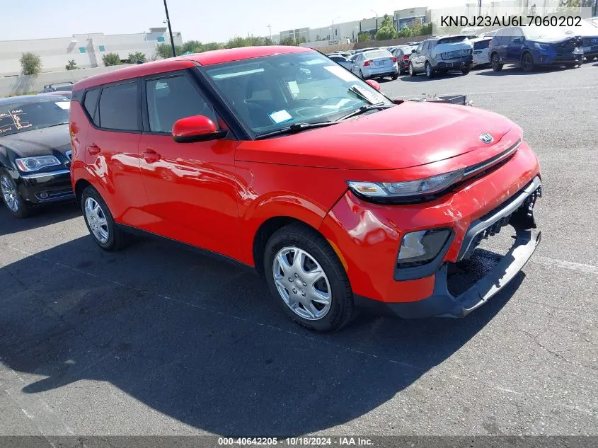 2020 Kia Soul Lx VIN: KNDJ23AU6L7060202 Lot: 40642205