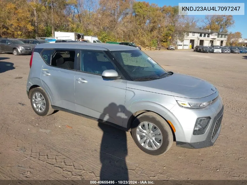 2020 Kia Soul Lx VIN: KNDJ23AU4L7097247 Lot: 40655495