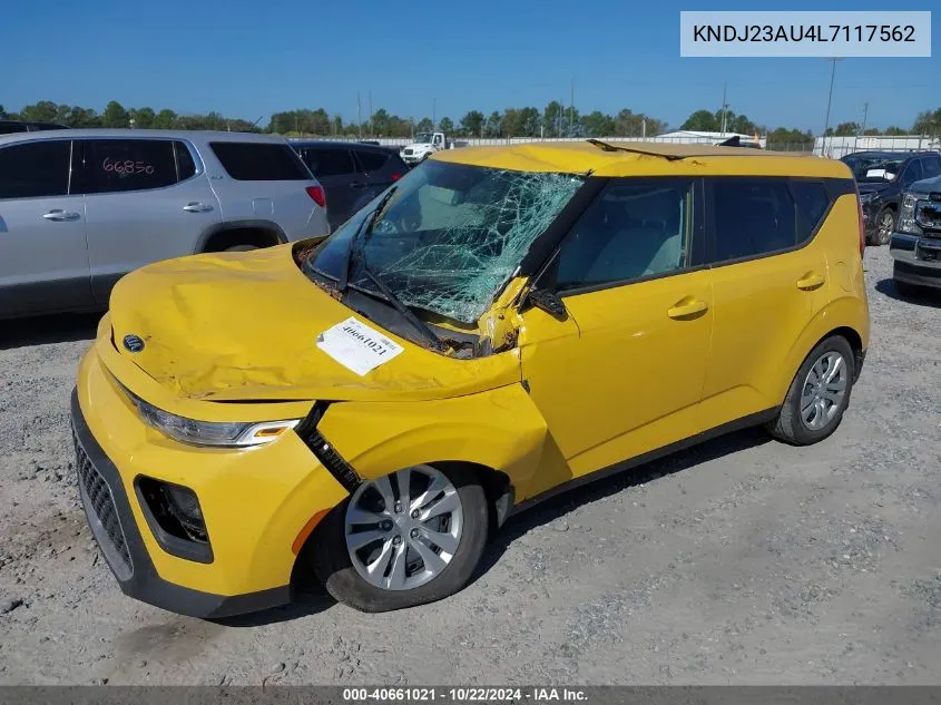 2020 Kia Soul Lx VIN: KNDJ23AU4L7117562 Lot: 40661021