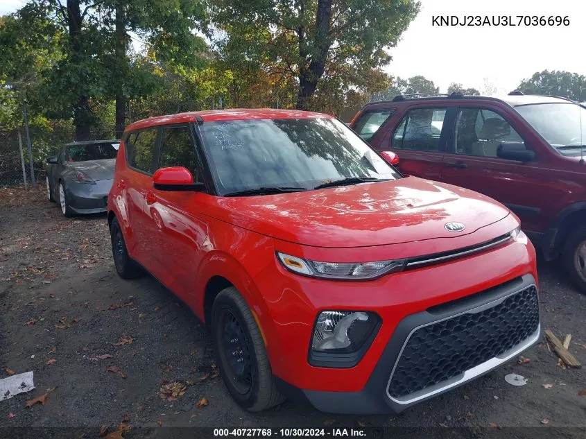 2020 Kia Soul Lx VIN: KNDJ23AU3L7036696 Lot: 40727768