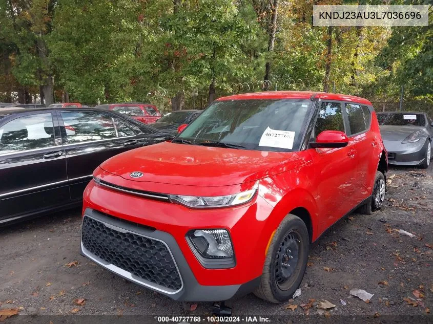 2020 Kia Soul Lx VIN: KNDJ23AU3L7036696 Lot: 40727768