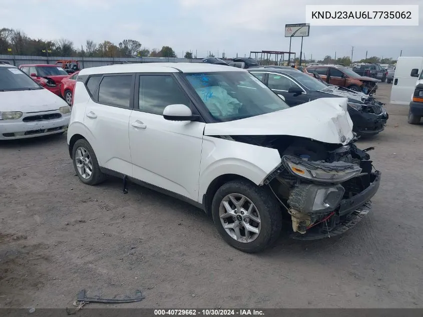 2020 Kia Soul S VIN: KNDJ23AU6L7735062 Lot: 40729662