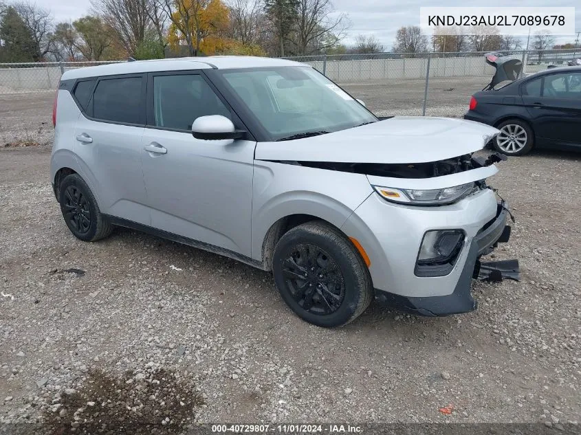 2020 Kia Soul Lx VIN: KNDJ23AU2L7089678 Lot: 40729807